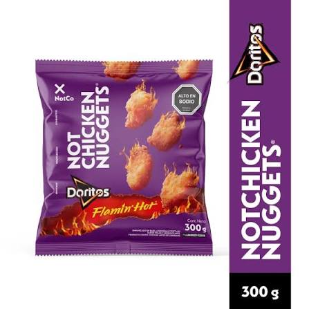Not chiken nugget flamin hot 300g