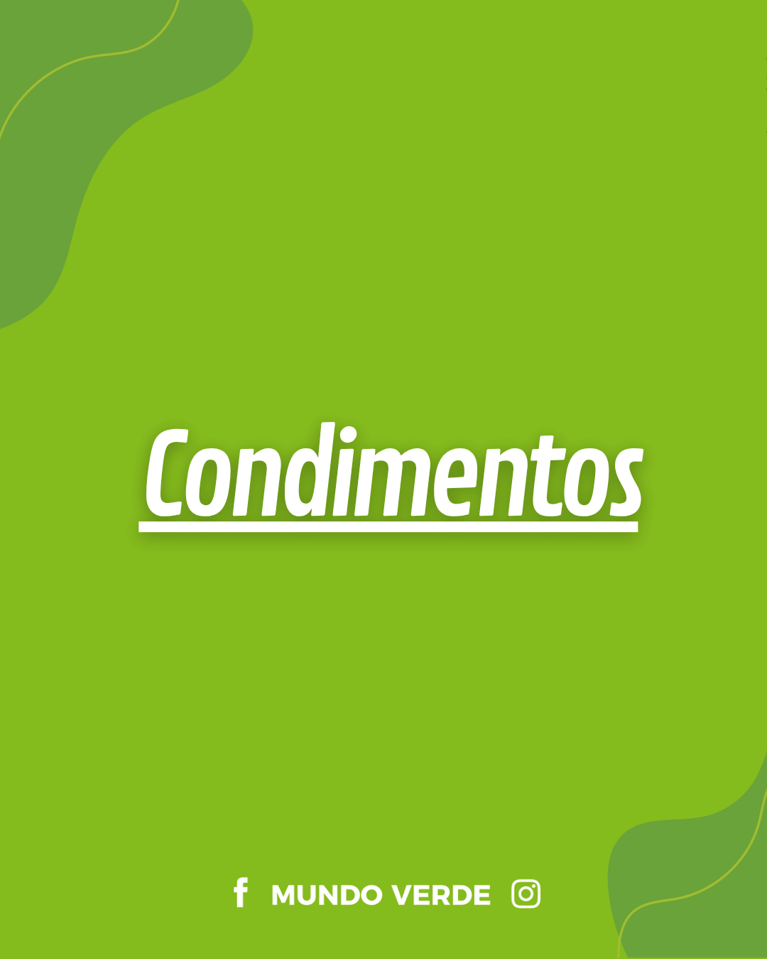 Condimentos