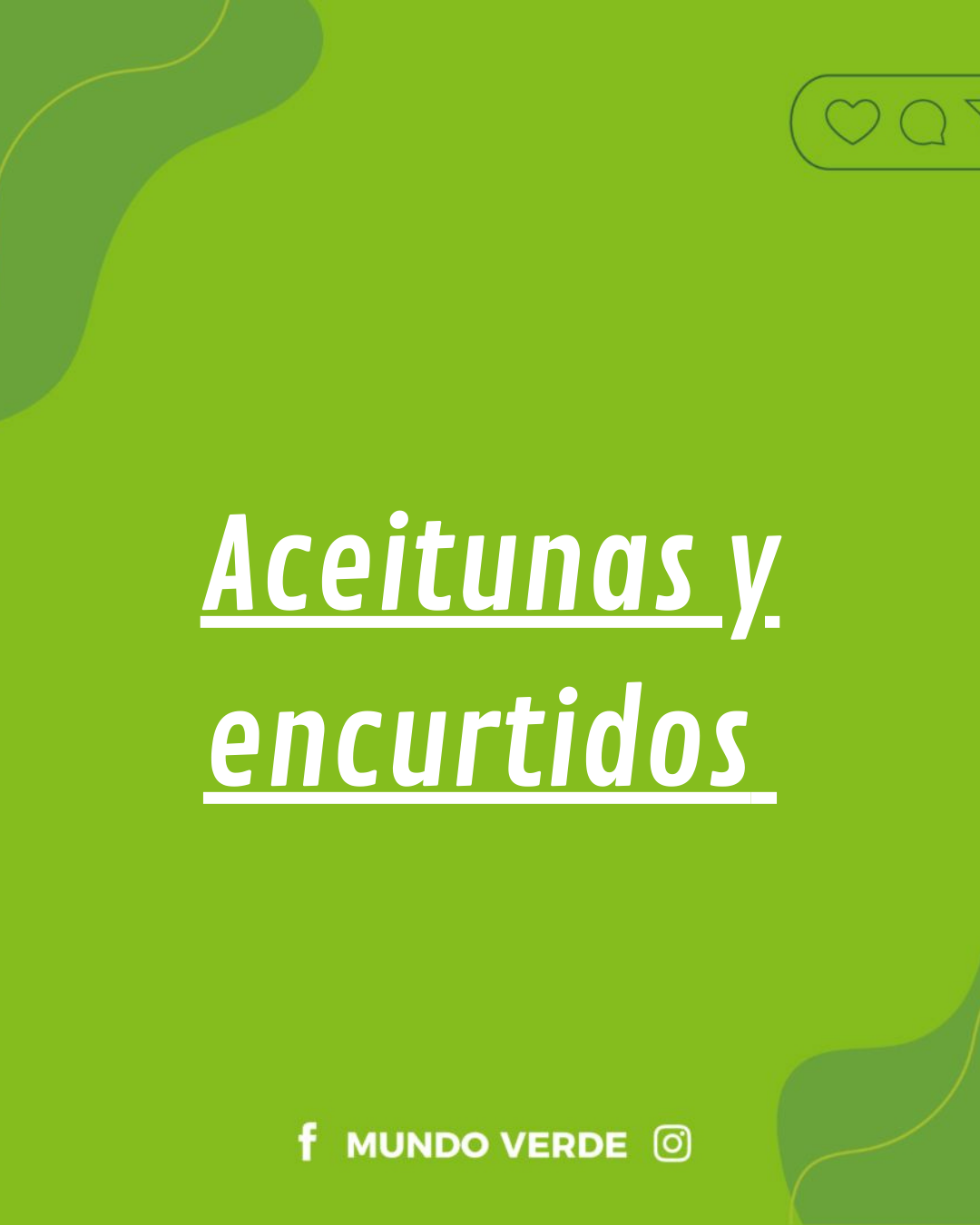 Aceitunas y Encurtidos