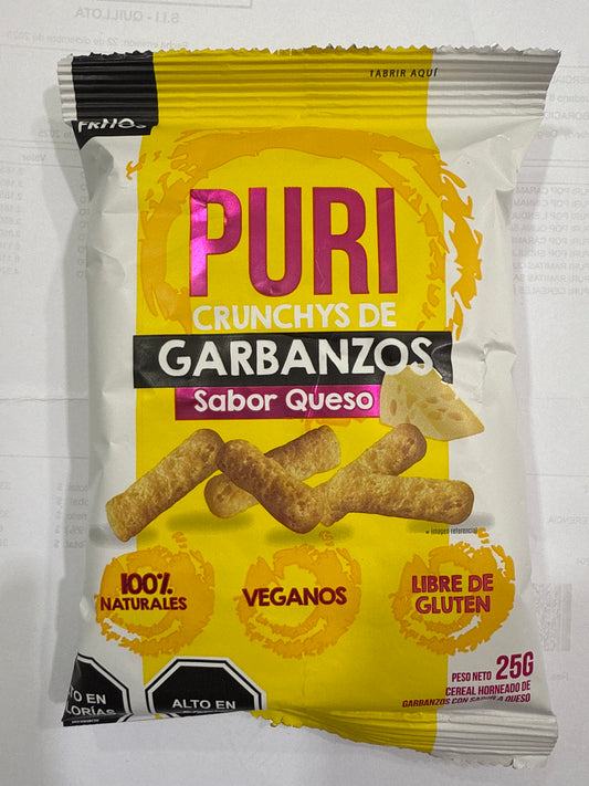 Crunchys de garbanzo PURI 25g