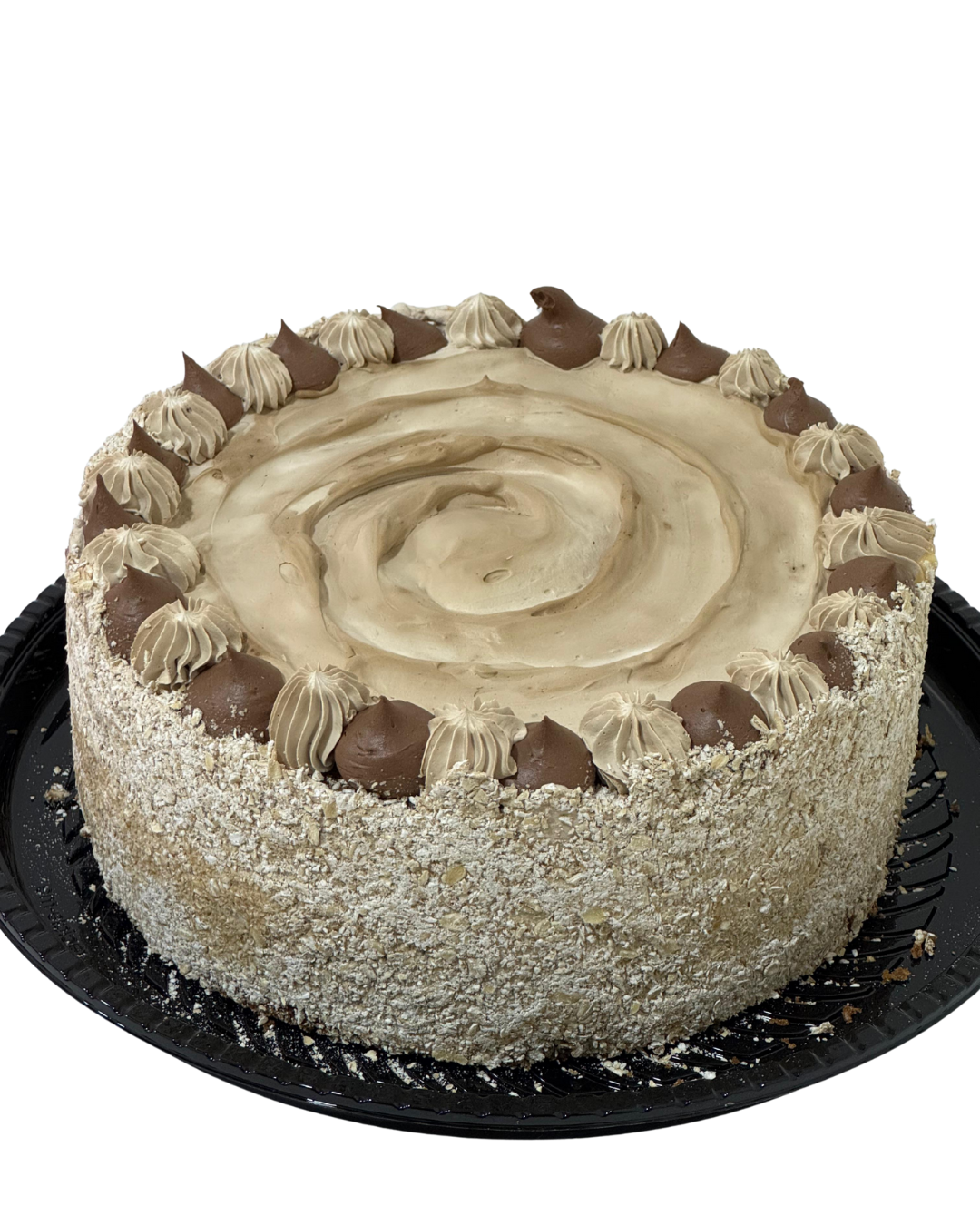 Torta crema moka (trozo)