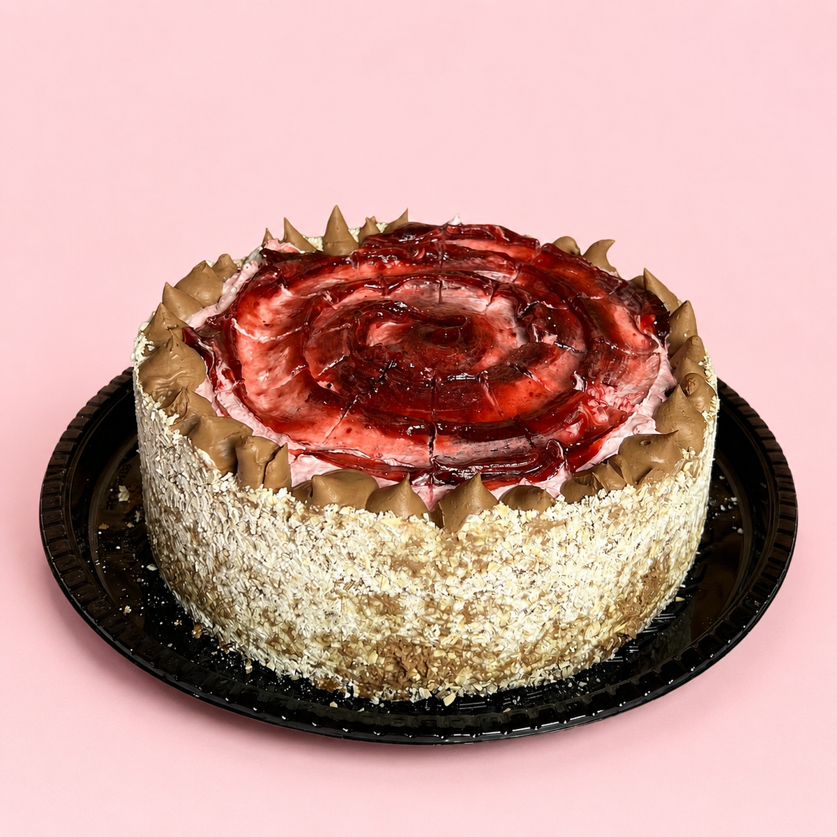 Torta cacao frambuesa 20 personas