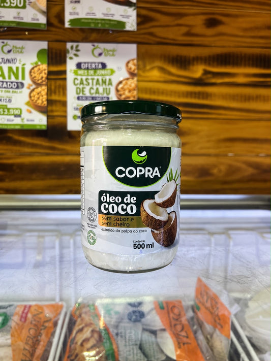 Aceite de coco copra sin olor y sin sabor 500ml