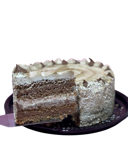 Torta crema moka (trozo)