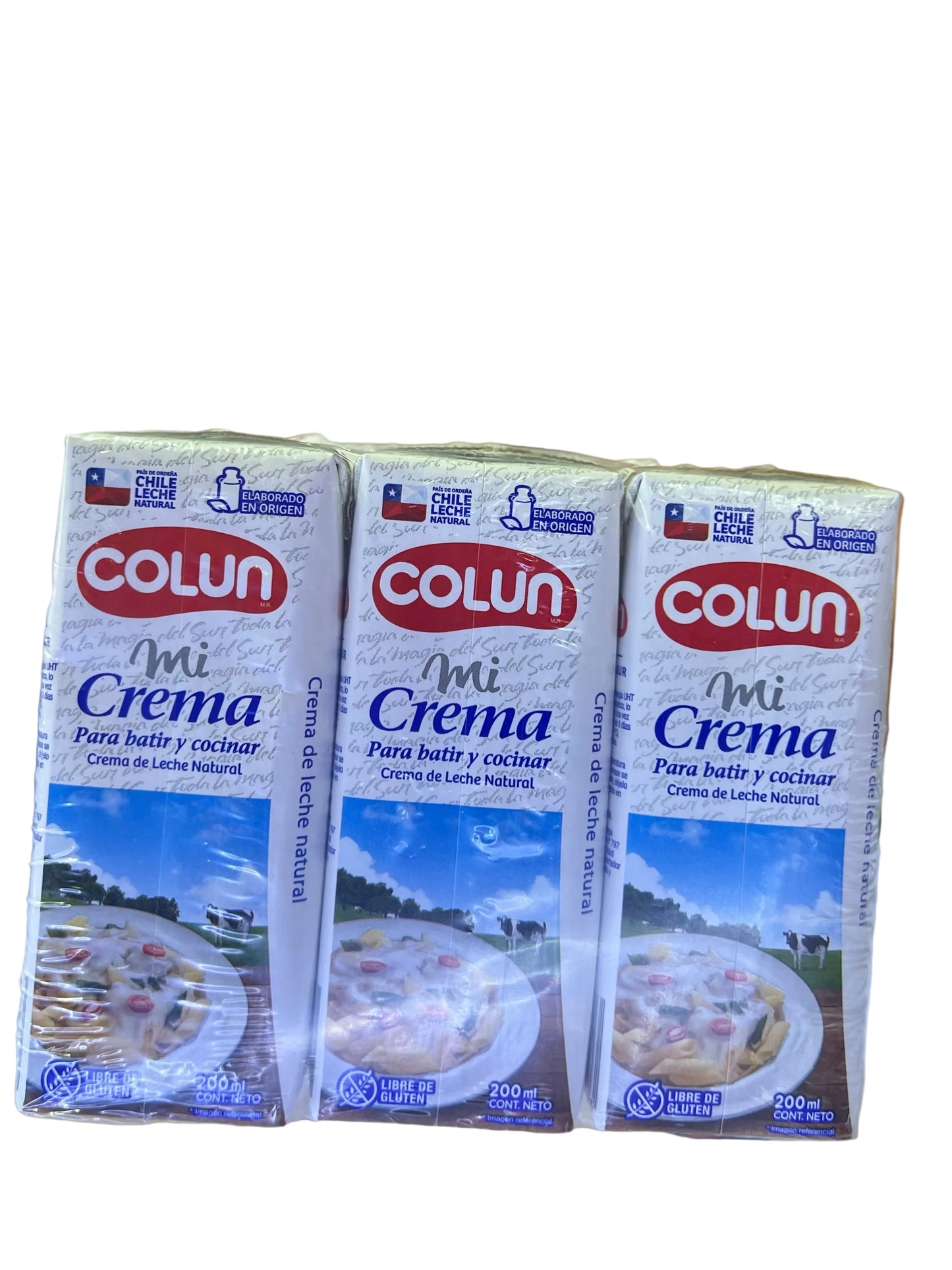 Crema Para Batir Colun 200ml 1 unidad