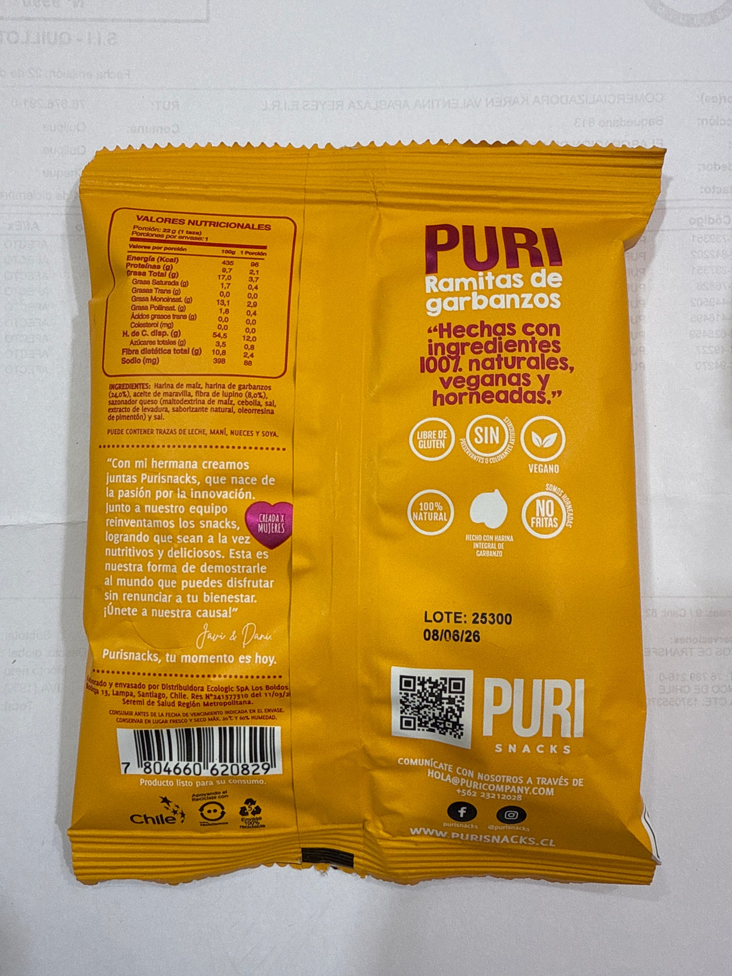 Ramitas de garbanzo PURI