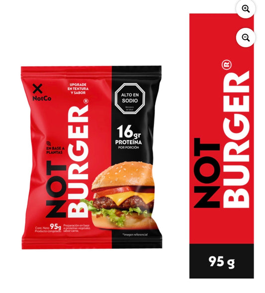 Not burger retail 95g