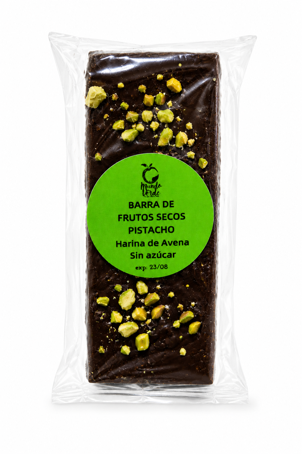 Barra energética de pistacho