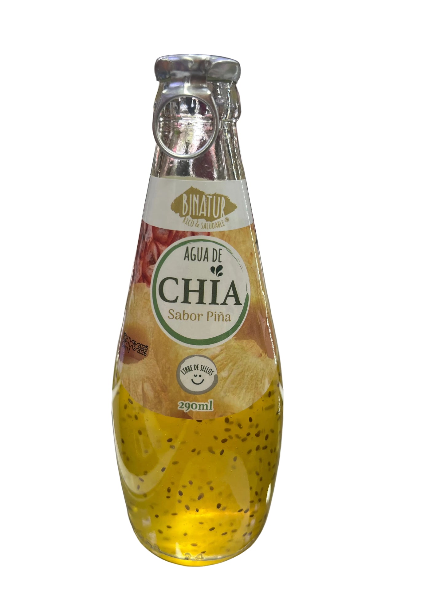 Agua de Chía Sabor Piña 290ml