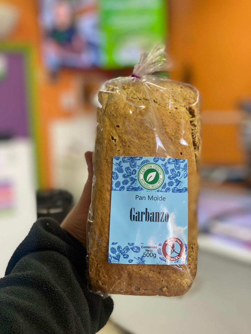 PAN MOLDE GARBANZO 500GR PAN CON CIENCIA ( SIN GLUTEN-VEGANO-SIN AZUCAR)