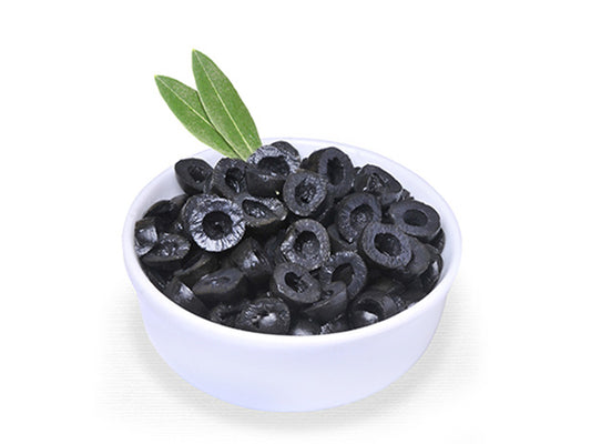 Aceituna negra laminada