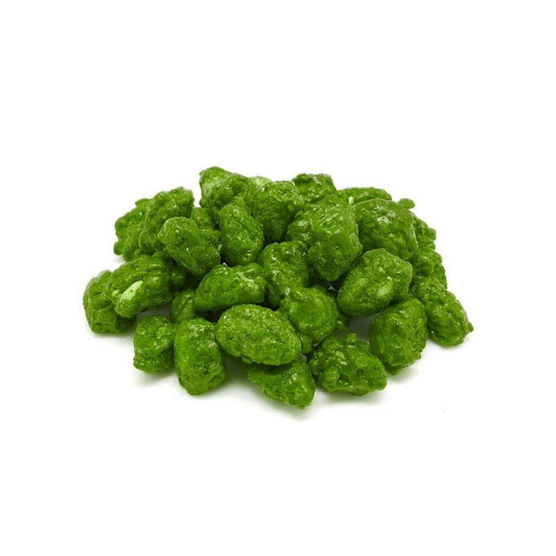 Maní confitado menta