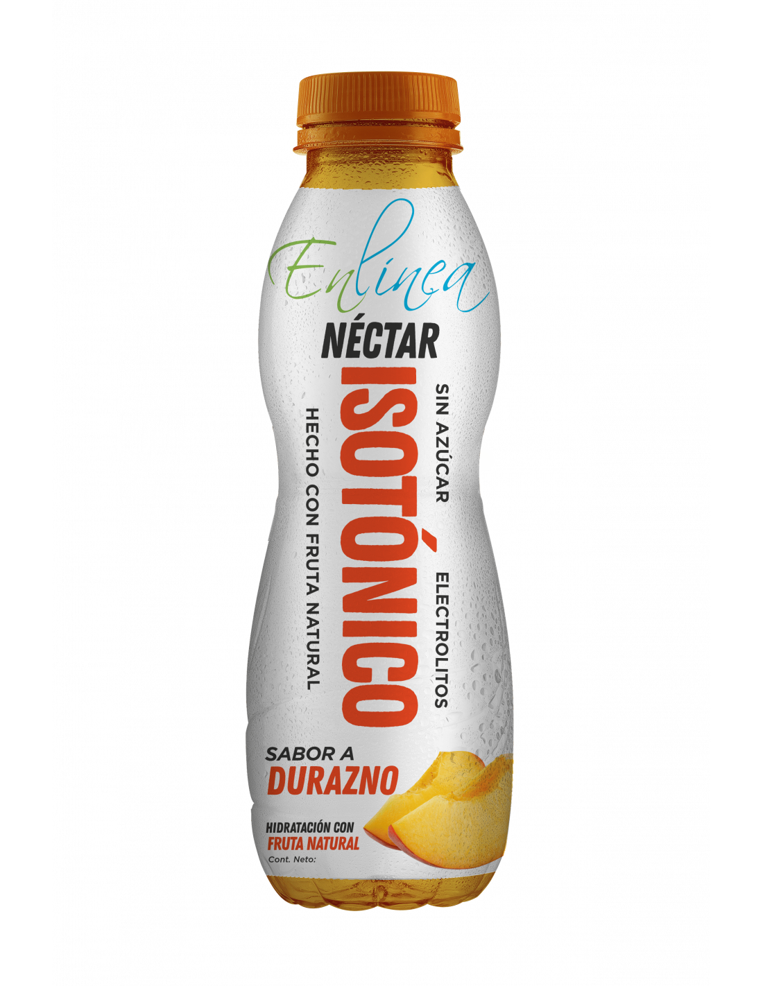 NECTAR ISOTONICO SIN AZUCAR SABOR NARANJA  EN LINEA 600ML