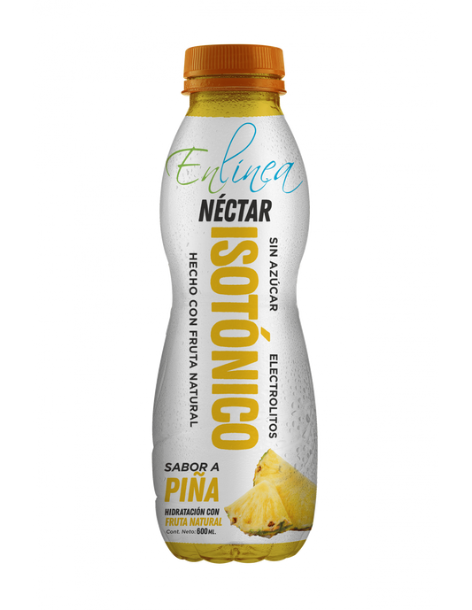 NECTAR ISOTONICO SIN AZUCAR SABOR PIÑA EN LINEA 600ML