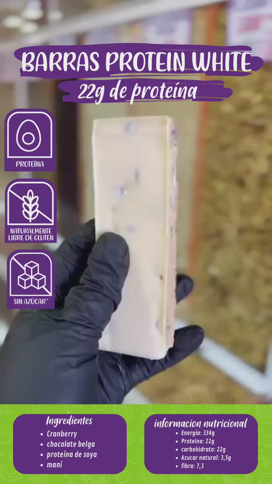 Barra con 22 g de proteína