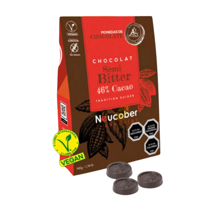 MONEDA DE CHOCOLATE 46% CACAO