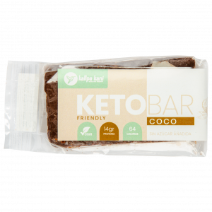 Barra keto protein sabor coco