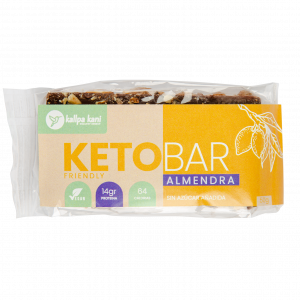 Barra keto protein de almendras