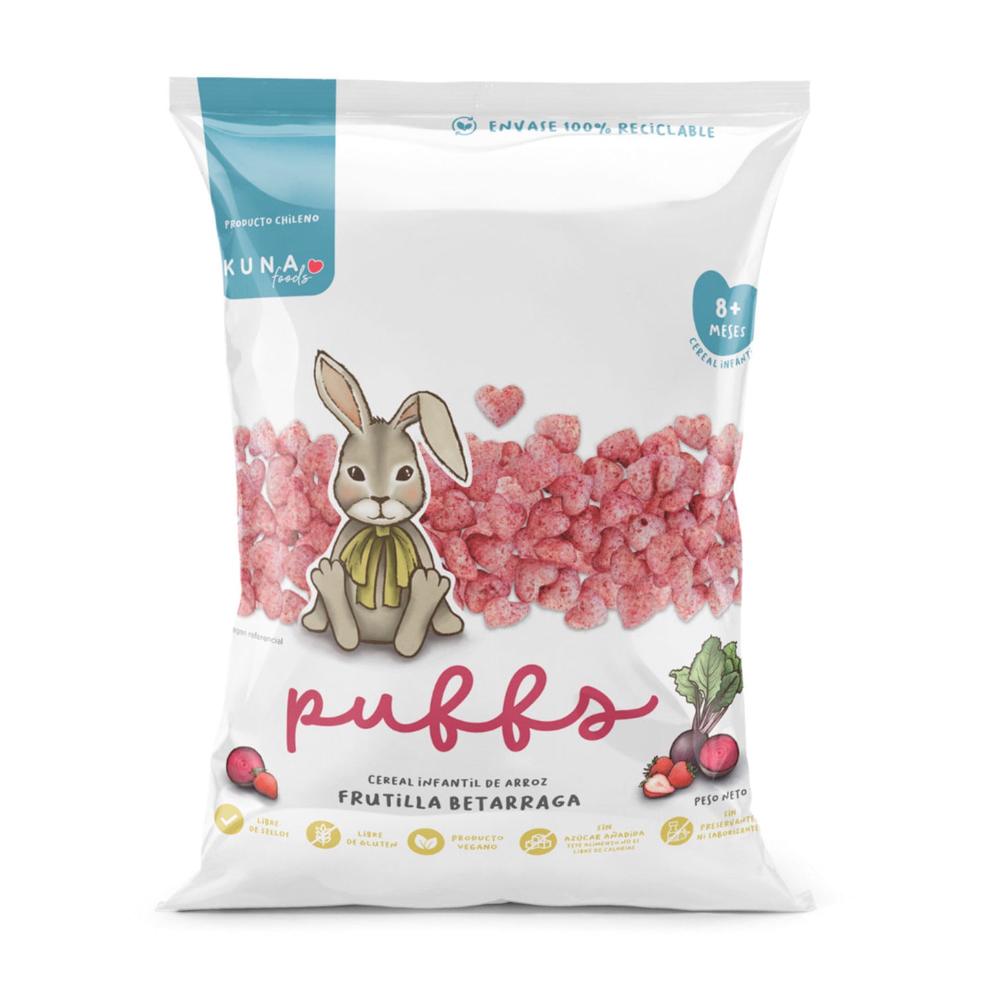 Puffs frutilla betarraga 10g