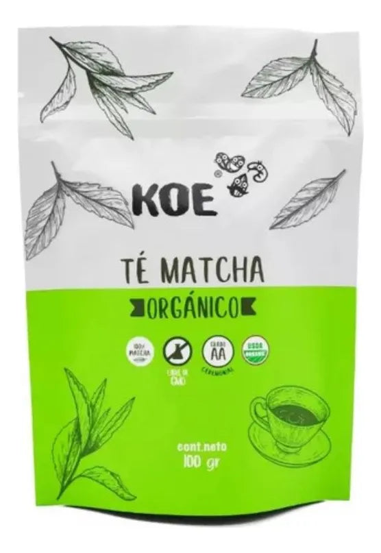 TE MATCHA ORGANICO KOE 100GR