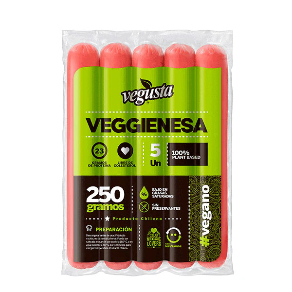 VEGGIENESA 250GR 5 UNIDADES VEGUSTA